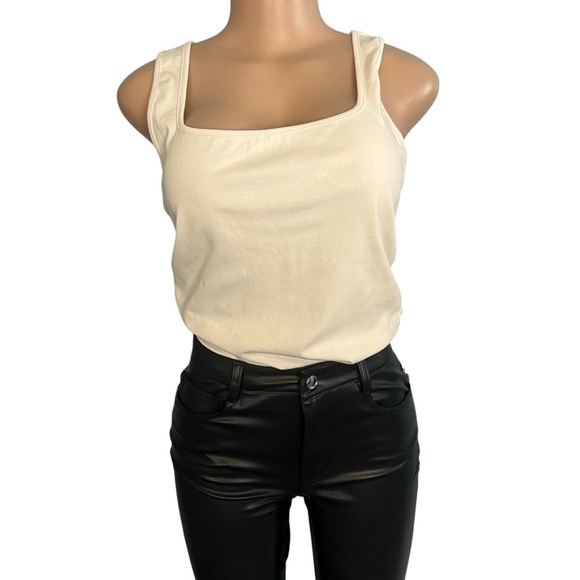 Zara Faux Leather Black  Pants - Picture 3 of 8